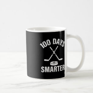 100 Tage Smarter School Hockey Sport Teacher Stude Kaffeetasse
