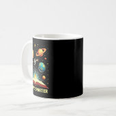 100 Tage Smarter Space Astronaut 100. Tagesschule Kaffeetasse (Vorderseite Links)