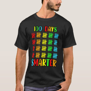 100 Tage Smarter Teacher Educator School Class Tea T-Shirt