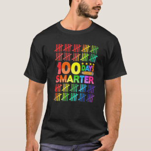 100 Tage Smarter Teacher Kinder Teen Happy 100 Day T-Shirt