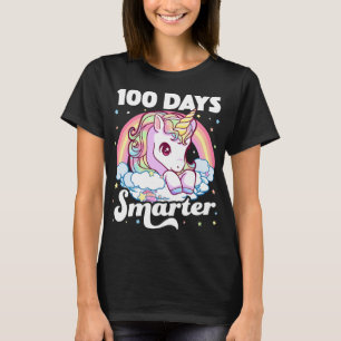 100 Tage Smarter Unicorn Lehrer 100. Scho-Tag T-Shirt