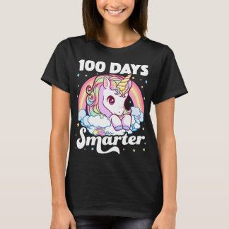 100 Tage Smarter Unicorn Lehrer 100. Scho-Tag T-Shirt