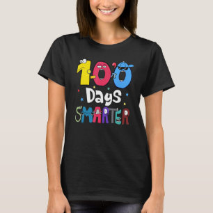 100 Tage Smartere ABCs lernen Boys Girls Böse Alp T-Shirt