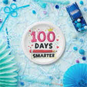 100 Tage Smartere Tage des Schullehrers Pappteller (Party)