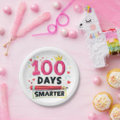 100 Tage Smartere Tage des Schullehrers Pappteller (Party)
