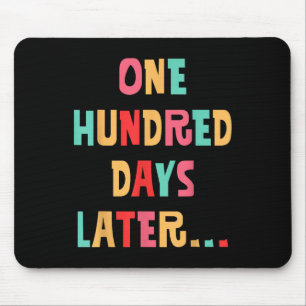 100 Tage später 100. Schullehrer Mousepad