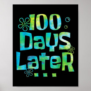 100 Tage später 100. Schullehrer Poster