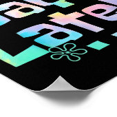 100 Tage später 100. Schullehrer Poster (Ecke)