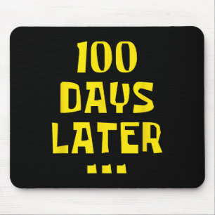 100 Tage später 100. Schullehrertag Kinder Mousepad