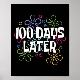 100 Tage später 100 Tage Schullehrer 100. da Poster