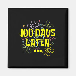100 Tage später Lehrer und Schüler 100. Magnet