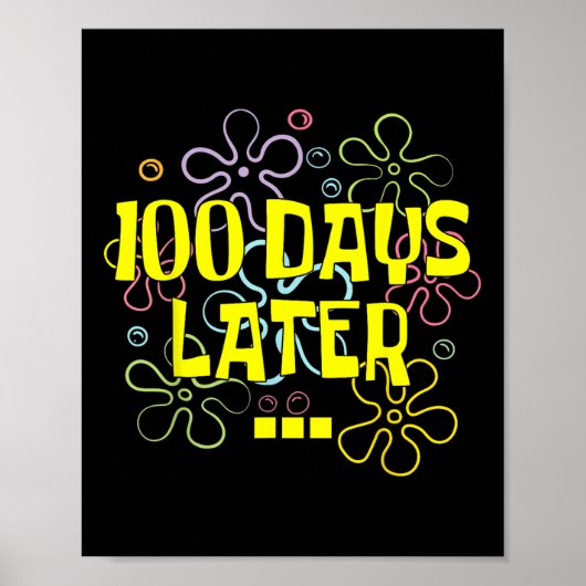 100 Tage später Lehrer und Schüler 100. Poster (Vorne)