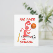 100-Tage-Tag der Schule Thunder_Cove Postkarte (Stehend Vorderseite)