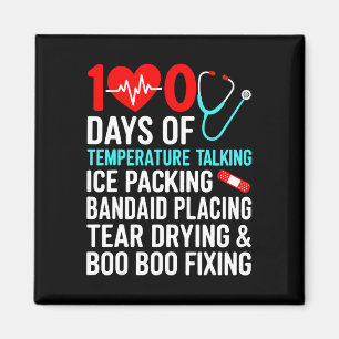 100 Tage Temperaturschulzeit 100 Tage Magnet