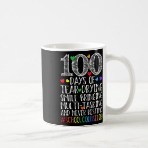 100 Tage Tränentag lächelnd - Schulberater T Kaffeetasse