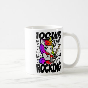 100 Tage und immer noch Rocking - 100 Tage Schule Kaffeetasse