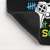 100 Tage Video Games Controller Gaming K Mousepad (Ecke)