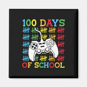 100 Tage Videospiele-Controller-Gaming in der Schu Magnet