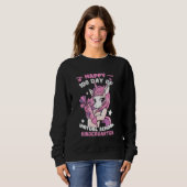 100 Tage virtueller Kindergartenlehrer Uni Sweatshirt (Vorne ganz)