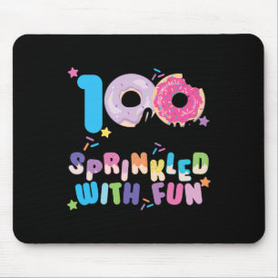100 Tage voller Spaß Donuts Happy 100 Day Mousepad