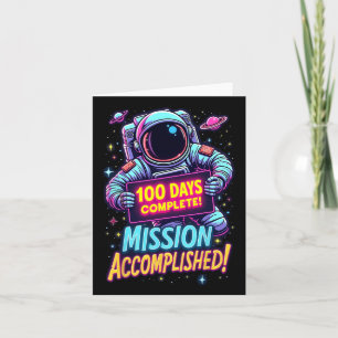 100 Tage Vollständige Mission Astronaut S Karte