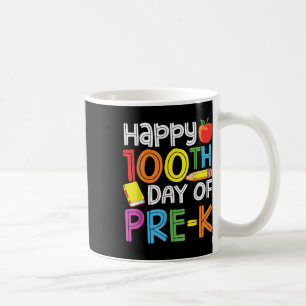 100 Tage Vorschullehrer Kinder 100 Tage Kaffeetasse