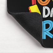 100 Tage Vorschullehrer Kinder 100 Tage Mousepad (Ecke)