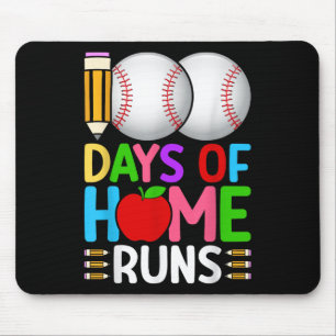 100 Tage Zuhause laufen bis zum 100. Mousepad