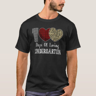 100-tägige Kindergartenlehrerin Leo T-Shirt