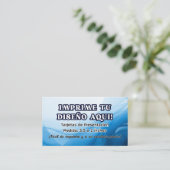 100 Tarjetas de Presentacion Imprimir Visitenkarte (Stehend Vorderseite)