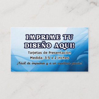 100 Tarjetas de Presentacion Imprimir Visitenkarte