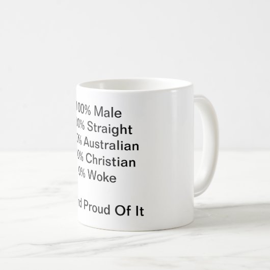 100% Tasse (VorderseiteRechts)