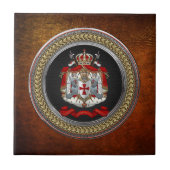 [100] Tempelwappen der Ritter Fliese (Vorderseite)