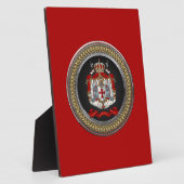 [100] Tempelwappen der Ritter Fotoplatte (Seite)