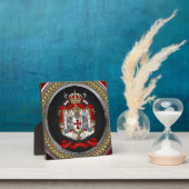 [100] Tempelwappen der Ritter Fotoplatte (InSitu)