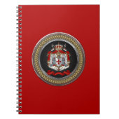[100] Tempelwappen der Ritter Notizblock (Vorderseite)