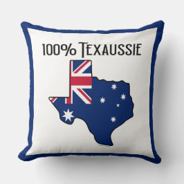 100% Texaussie Throw Kissen