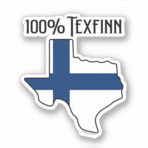 100% Texfinn-Vinyl-Aufkleber mit Sonderschnitt Aufkleber