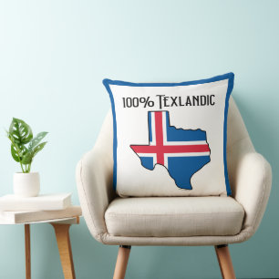 100% Texlandic-Wurfkissen Kissen