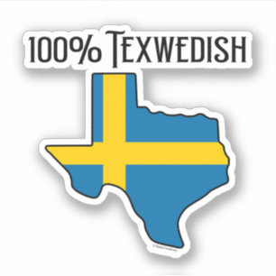 100% Texwedish maßgeschneiderter Vinyl-Aufkleber Aufkleber