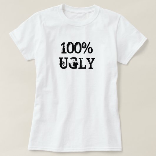 100 % Ugly Candy Orange T-Shirt (Design vorne)