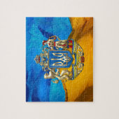 [100] Ukraine: Vorgeschlagenes größeres Wappen Puzzle (Vertikal)