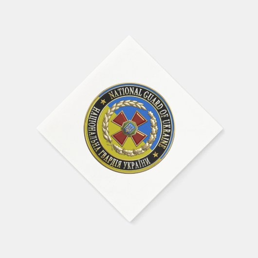 [100] Ukrainische Nationalgarde [Sonderausgabe] Serviette (Ecke)