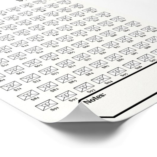 100 Umschlag Rettend Tracker Poster (Ecke)