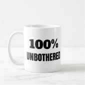 100% Unbedachte Sassy Quote Monogramm Kaffeetasse (Links)