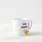 100 und 1 Nacht Aladdin Genie Lampe Espressotasse (Vorderseite Rechts)
