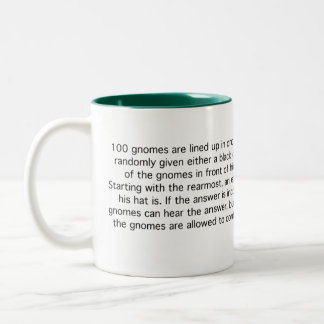 100 unglückliche Gnomes Zweifarbige Tasse