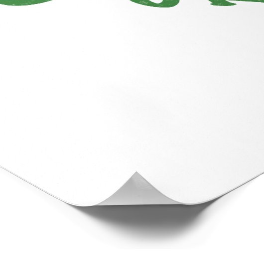 100% Urgroßmutter Poster (Ecke)