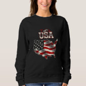 100 USA SWEATSHIRT (Vorderseite)