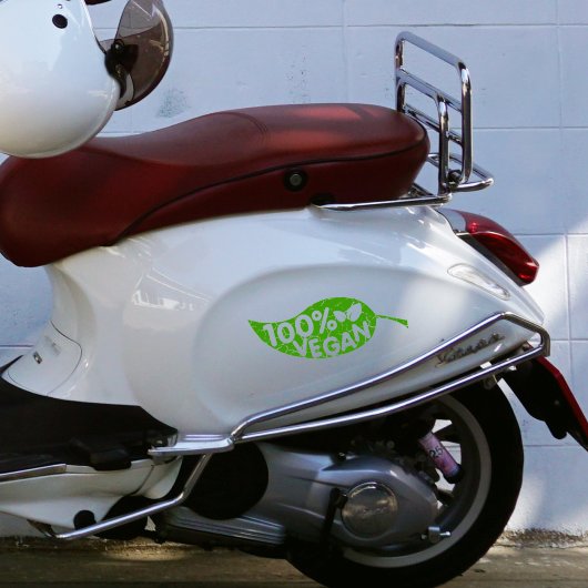100 % Vegan, Aufkleber